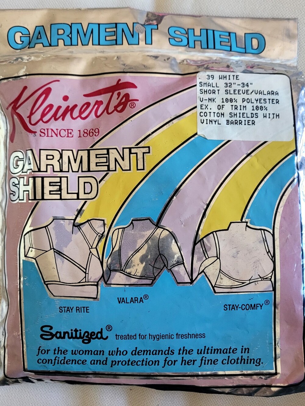 Vintage Kleinerts Garment Shield 32-34